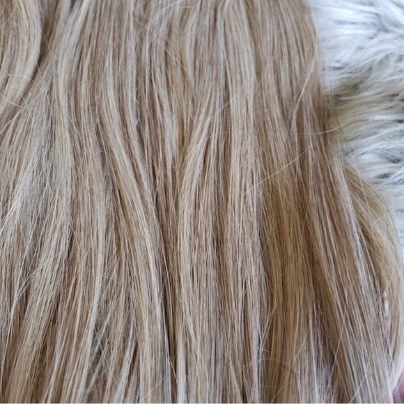 Clip in hair extensions 16” Vegan fiber high quality - Picture 2 of 4